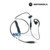 MOTOROLA PMLN8077 1-Wire Swivel Earpiece with Inline PTT and Coil Cord